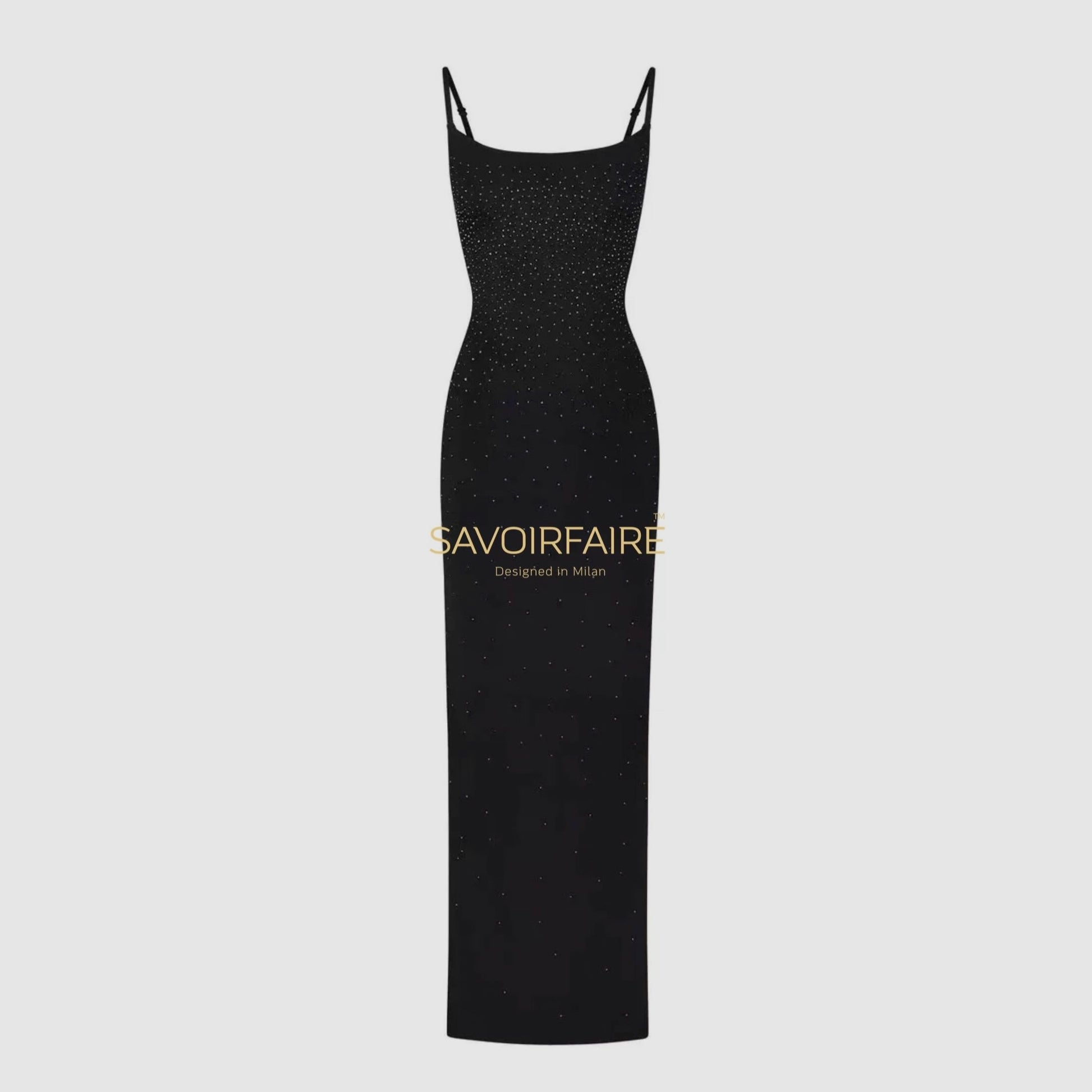 Vestito Perle Nero Imperiale