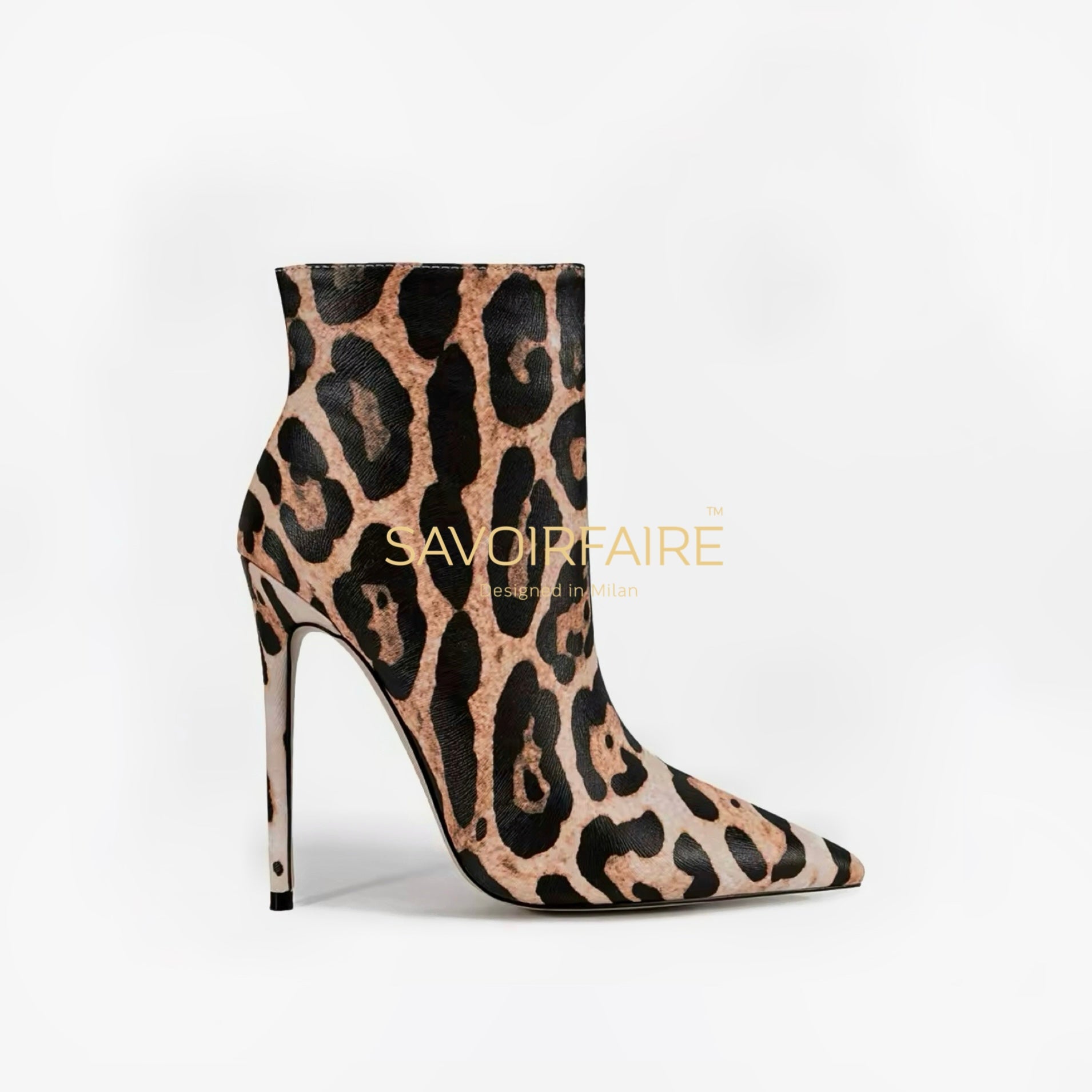Stivaletto Moderno Leopardato