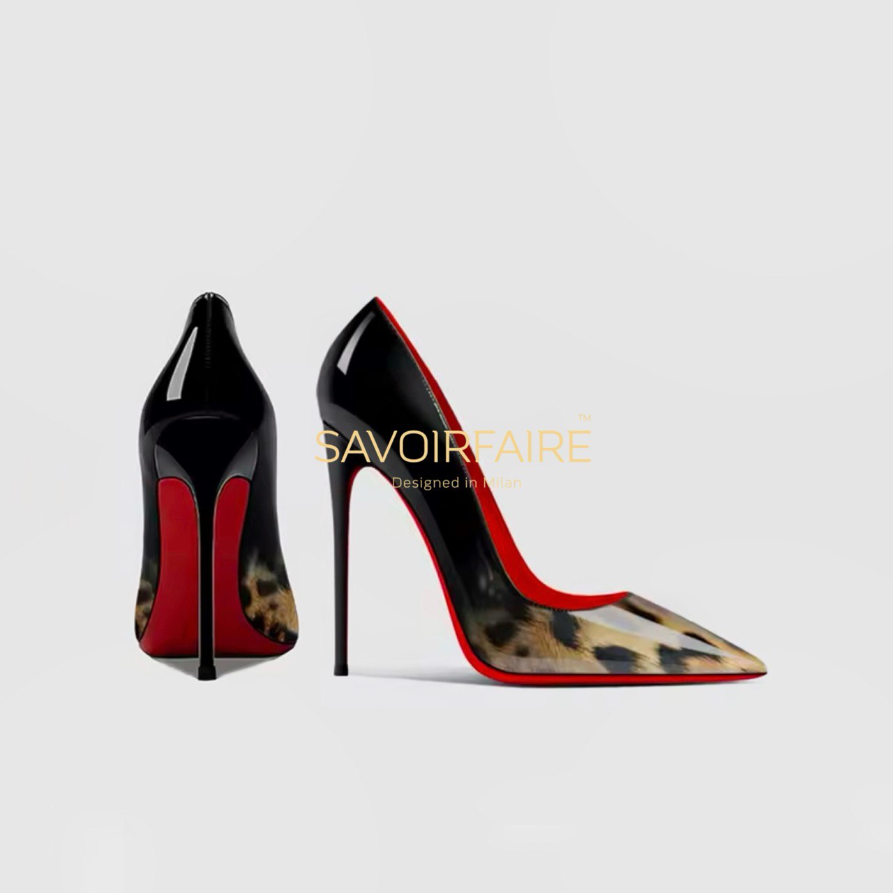 Tacco Spillo Leopardato