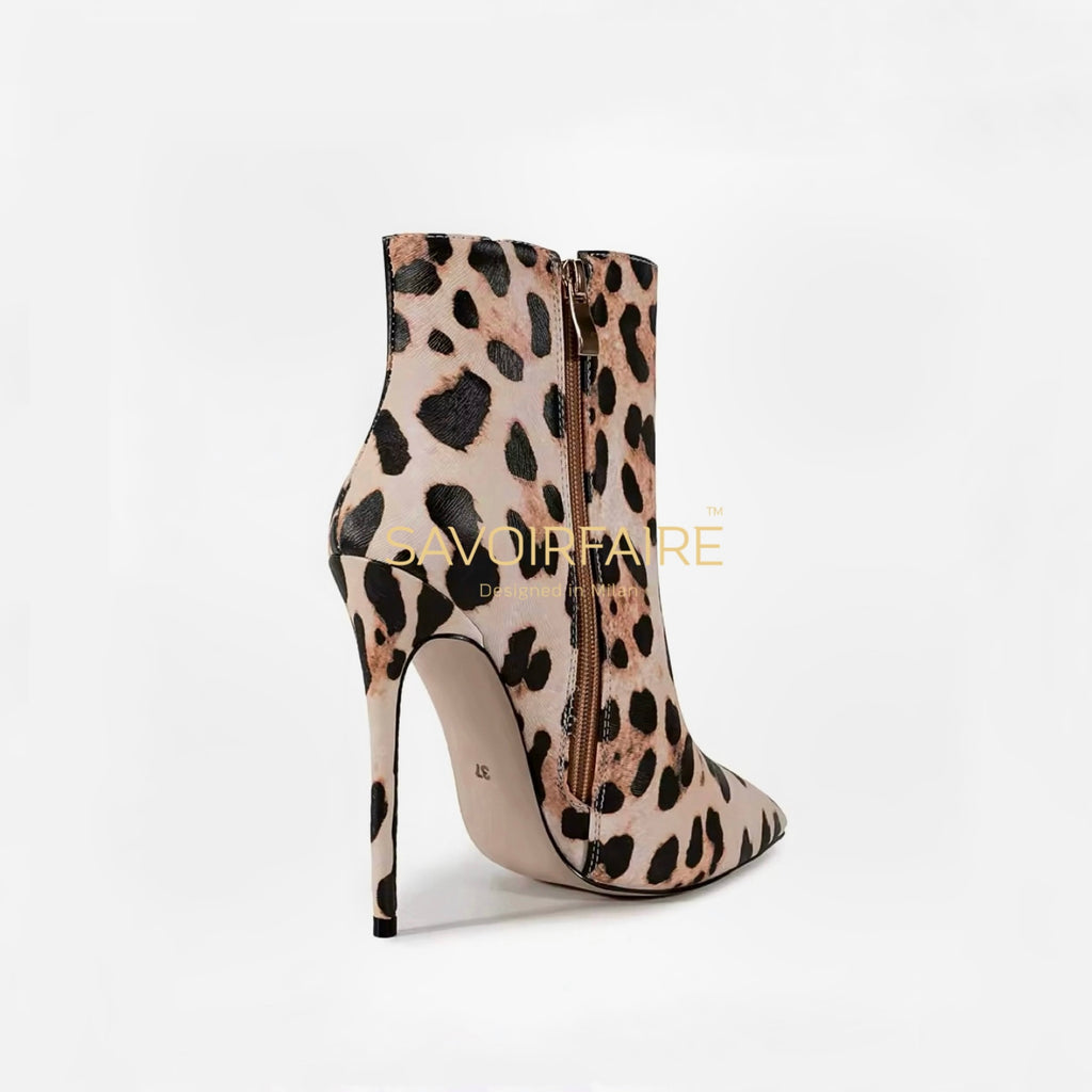 Stivaletto Moderno Leopardato