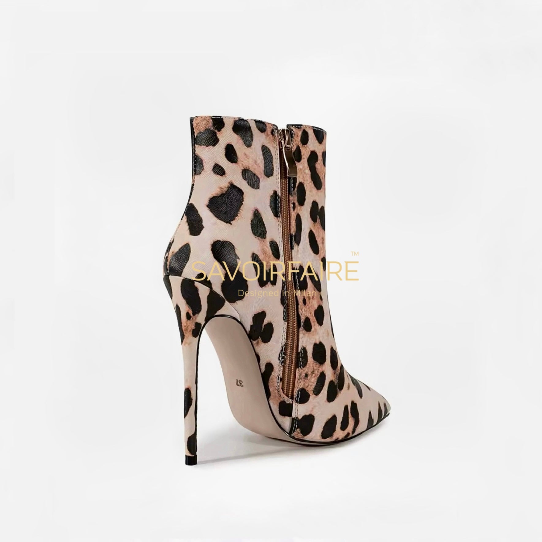 Stivaletto Moderno Leopardato